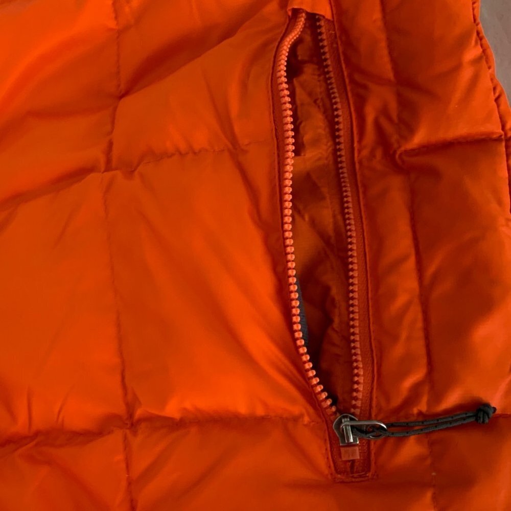 Eddie Bauer Mens EB700 Red Goose Down Puffer Vest Sz S - Picture 8 of 16